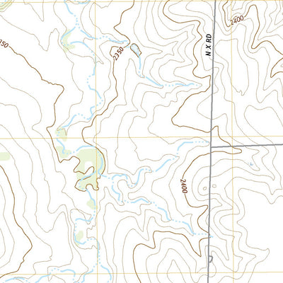 United States Geological Survey Osgood, KS (2022, 24000-Scale) digital map
