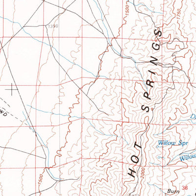 United States Geological Survey Osgood Mountains, NV (1985, 100000-Scale) digital map