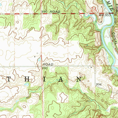 United States Geological Survey Osgood, OH (1961, 24000-Scale) digital map