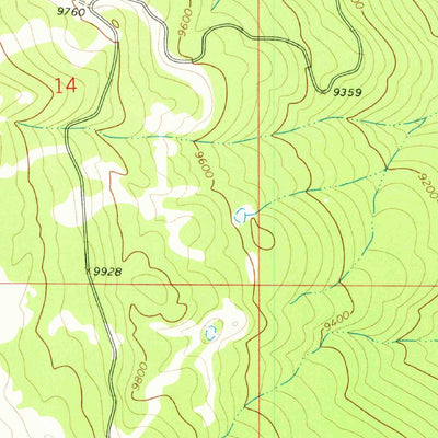 United States Geological Survey Osha Mountain, NM (1965, 24000-Scale) digital map