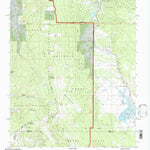United States Geological Survey Osha Mountain, NM (1995, 24000-Scale) digital map