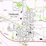 United States Geological Survey Oshkosh, NE (1971, 24000-Scale) digital map