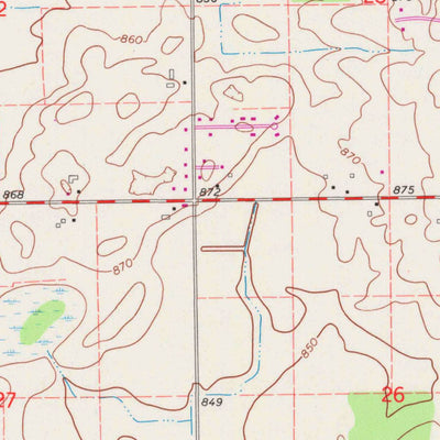 United States Geological Survey Oshkosh NE, WI (1961, 24000-Scale) digital map