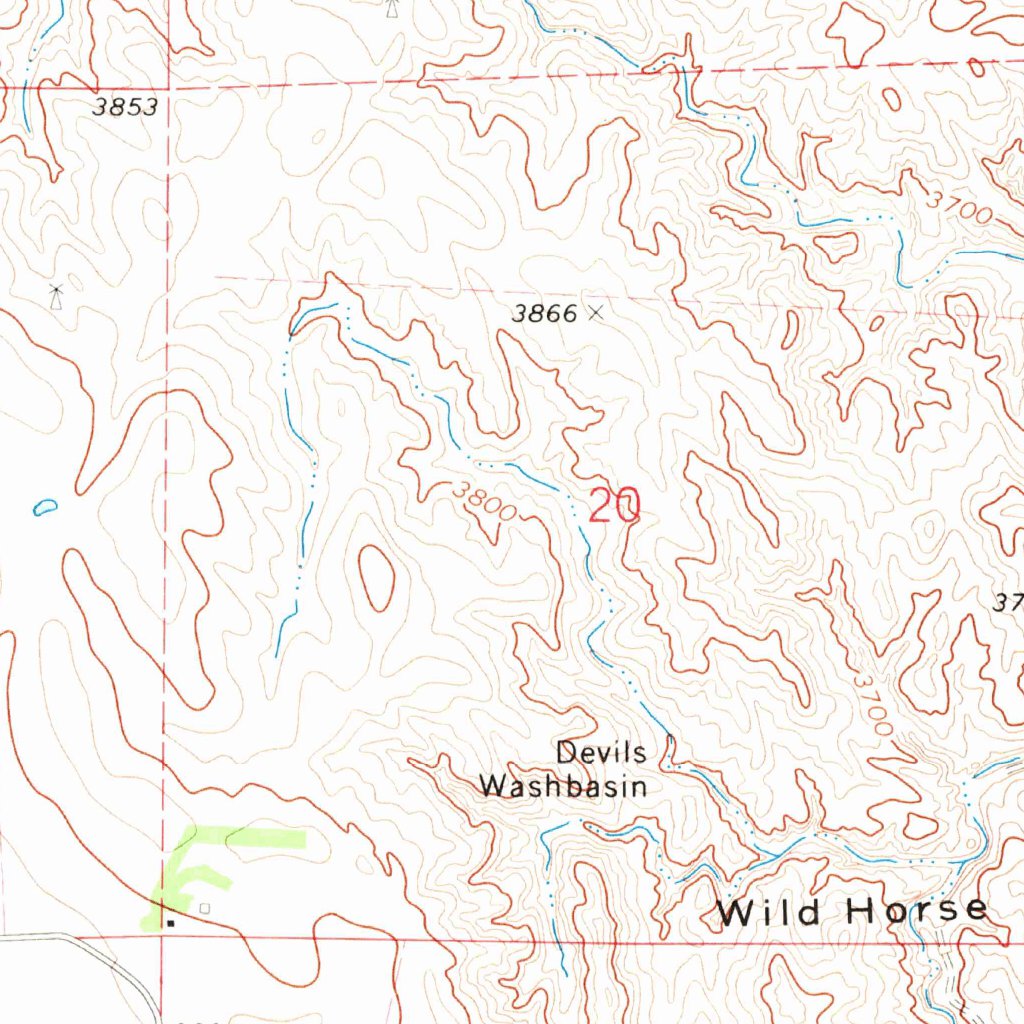 Oshkosh SW, NE (1971, 24000-Scale) Map by United States Geological ...