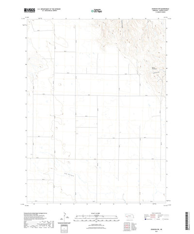 United States Geological Survey Oshkosh SW, NE (2021, 24000-Scale) digital map