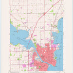 United States Geological Survey Oshkosh, WI (1961, 24000-Scale) digital map