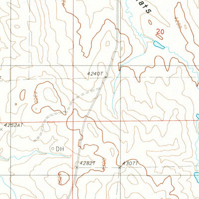 United States Geological Survey Oshoto, WY (1984, 24000-Scale) digital map