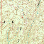 United States Geological Survey Osier Ridge, ID (1965, 24000-Scale) digital map