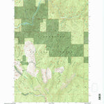 United States Geological Survey Osier Ridge, ID (1994, 24000-Scale) digital map
