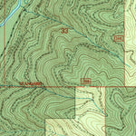 United States Geological Survey Osier Ridge, ID (1994, 24000-Scale) digital map