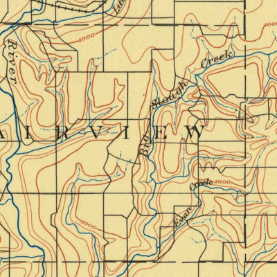 United States Geological Survey Oska Loosa, KS-MO (1886, 125000-Scale) digital map