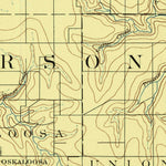 United States Geological Survey Oska Loosa, KS-MO (1888, 125000-Scale) digital map