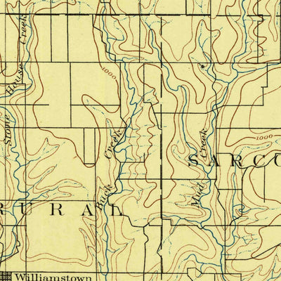United States Geological Survey Oska Loosa, KS-MO (1888, 125000-Scale) digital map