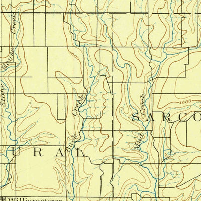 United States Geological Survey Oska Loosa, KS-MO (1894, 125000-Scale) digital map