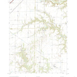 United States Geological Survey Oskaloosa, IL (2021, 24000-Scale) digital map