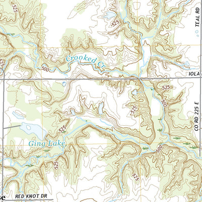 United States Geological Survey Oskaloosa, IL (2021, 24000-Scale) digital map