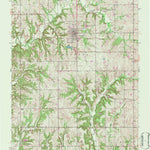 United States Geological Survey Oskaloosa, KS (1951, 24000-Scale) digital map