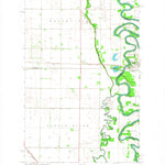 United States Geological Survey Oslo, MN-ND (1966, 24000-Scale) digital map