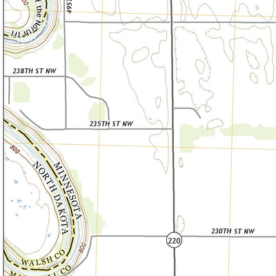 United States Geological Survey Oslo NE, MN (2022, 24000-Scale) digital map