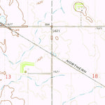 United States Geological Survey Osnabrock, ND (1972, 24000-Scale) digital map