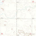 United States Geological Survey Osnabrock SW, ND (1972, 24000-Scale) digital map