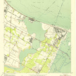 United States Geological Survey Oso Creek NE, TX (1951, 24000-Scale) digital map