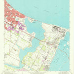 United States Geological Survey Oso Creek NE, TX (1968, 24000-Scale) digital map