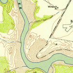 United States Geological Survey Oso Creek NW, TX (1951, 24000-Scale) digital map