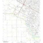 United States Geological Survey Oso Creek NW, TX (2013, 24000-Scale) digital map