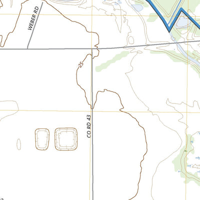 United States Geological Survey Oso Creek NW, TX (2023, 24000-Scale) digital map