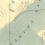 United States Geological Survey Oso Creek, TX (1925, 62500-Scale) digital map