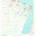 United States Geological Survey Oso Creek, TX (1951, 62500-Scale) digital map
