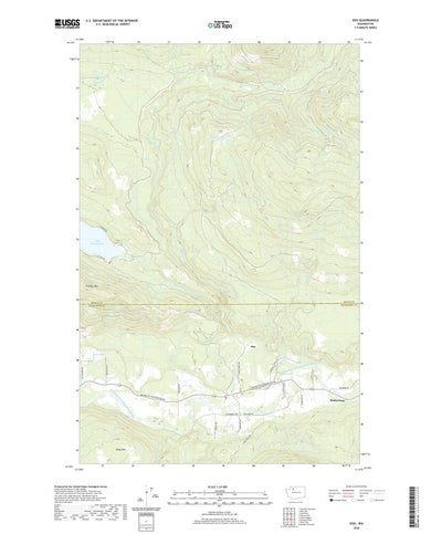 United States Geological Survey Oso, WA (2020, 24000-Scale) digital map