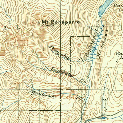 United States Geological Survey Osoyoos, WA (1902, 125000-Scale) digital map
