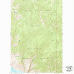 United States Geological Survey Oss Peak, WA (1968, 24000-Scale) digital map