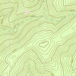 United States Geological Survey Oss Peak, WA (1968, 24000-Scale) digital map