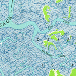 United States Geological Survey Ossabaw Island, GA (1944, 62500-Scale) digital map