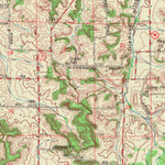 United States Geological Survey Osseo, WI (1968, 62500-Scale) digital map