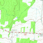 United States Geological Survey Ossian, NY (1972, 24000-Scale) digital map