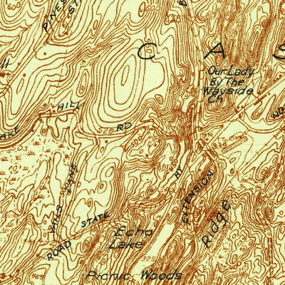United States Geological Survey Ossining, NY (1936, 24000-Scale) digital map