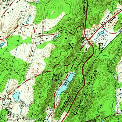 United States Geological Survey Ossining, NY (1955, 24000-Scale) digital map