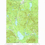 United States Geological Survey Ossipee Lake, NH (1958, 62500-Scale) digital map