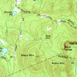 United States Geological Survey Ossipee Lake, NH (1958, 62500-Scale) digital map