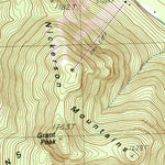 United States Geological Survey Ossipee Lake, NH (1987, 24000-Scale) digital map