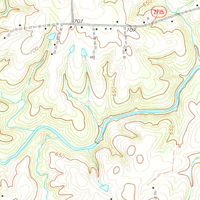United States Geological Survey Ossipee, NC (1970, 24000-Scale) digital map