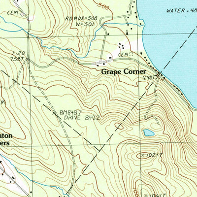 United States Geological Survey Ossipee, NH (1998, 24000-Scale) digital map