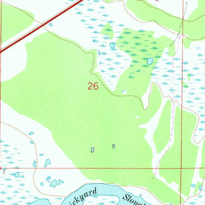 United States Geological Survey Osteen, FL (1965, 24000-Scale) digital map