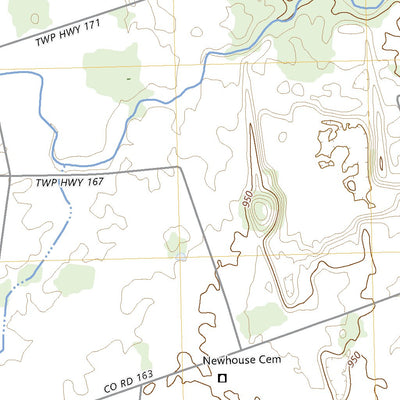 United States Geological Survey Ostrander, OH (2023, 24000-Scale) digital map