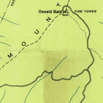 United States Geological Survey Oswald Dome, TN (1935, 24000-Scale) digital map