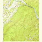 United States Geological Survey Oswald Dome, TN (1937, 24000-Scale) digital map